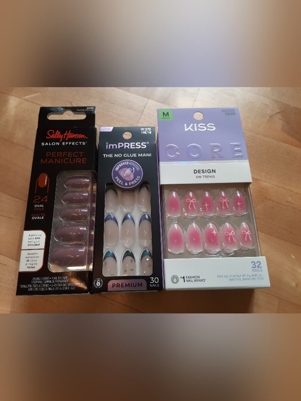 Press-on Nails: 3 New Packs